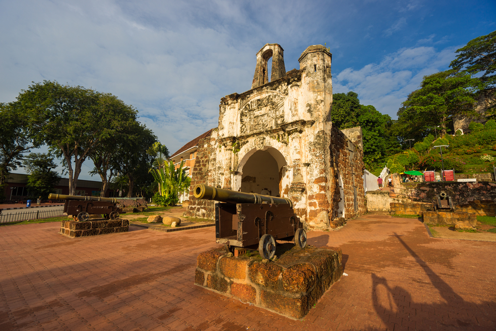 Kota A Famosa, fort at Malacca