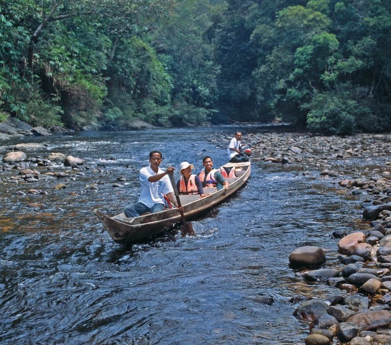 Boating at Kuala Tahan, Taman Negara