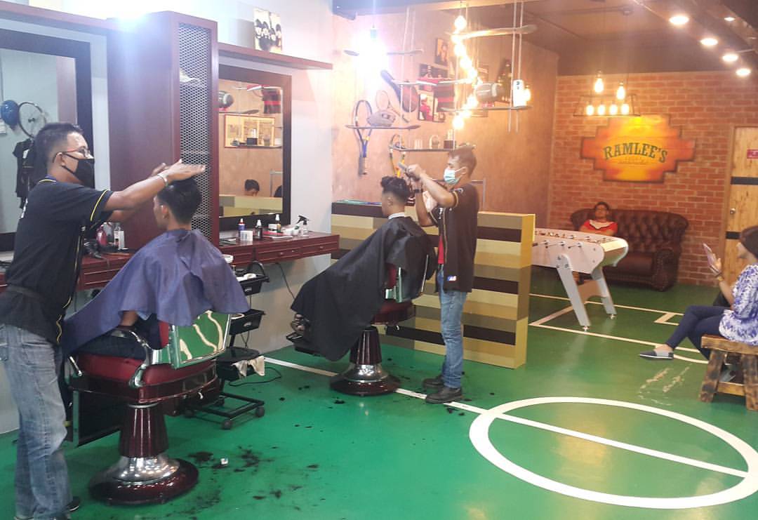 Barber shop shah alam