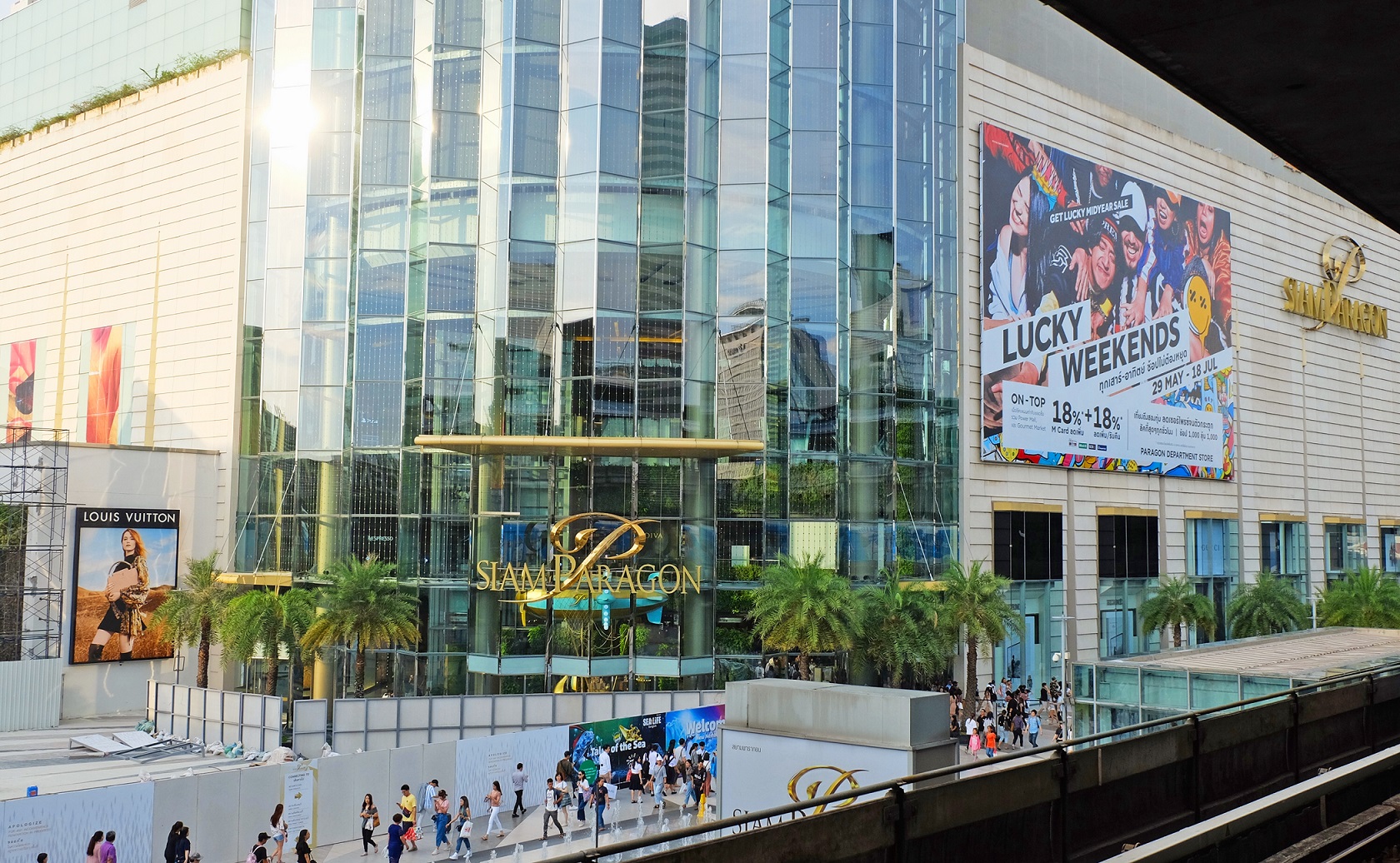 Louis Vuitton Shop at Siam Paragon, Bangkok, Thailand, May 9, 20