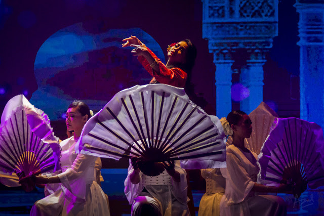 a play depicting red Malaysian Princess Mariam