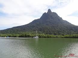 remains of malaysian princess santubong mountain