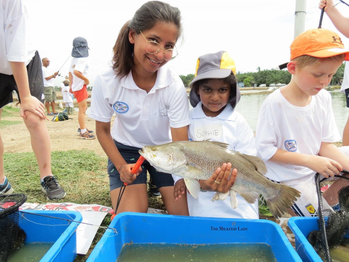 teaching the younger generation ethical fishing