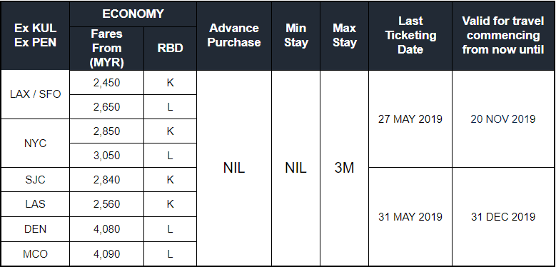 airlines schedule