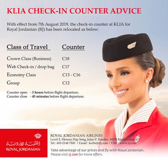 online checkin royal jordanian