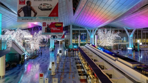 airport tokyo haneda interior