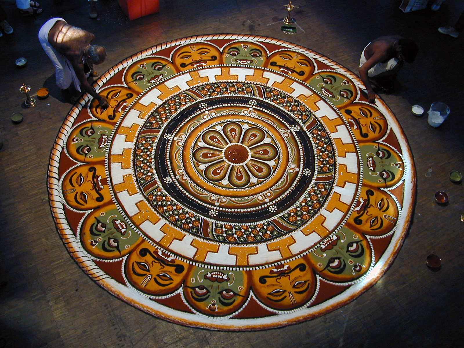 deepavali kolam