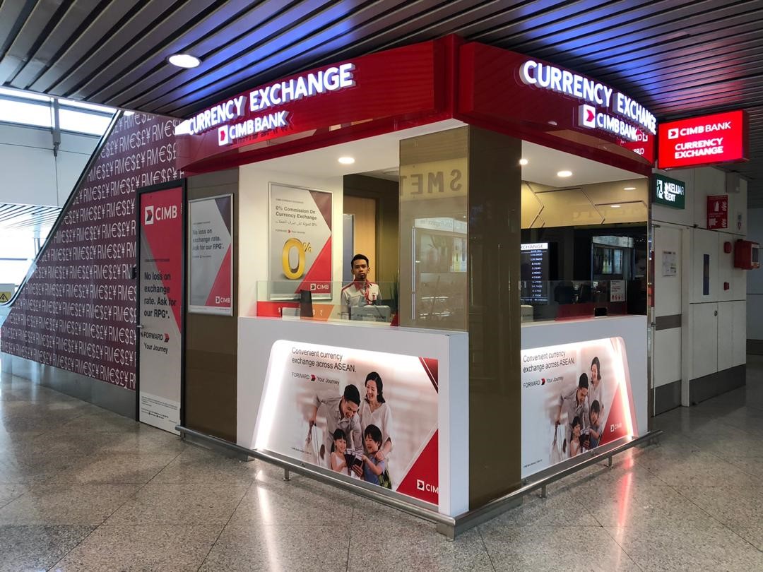 CIMB TravelCurrency Kiosk KLIA