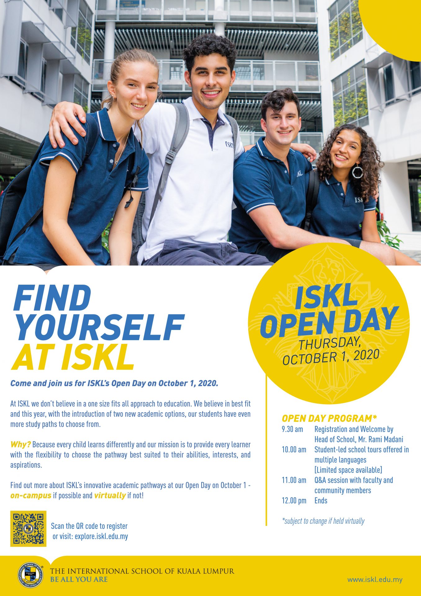 ISKL Open Day Promo 2020