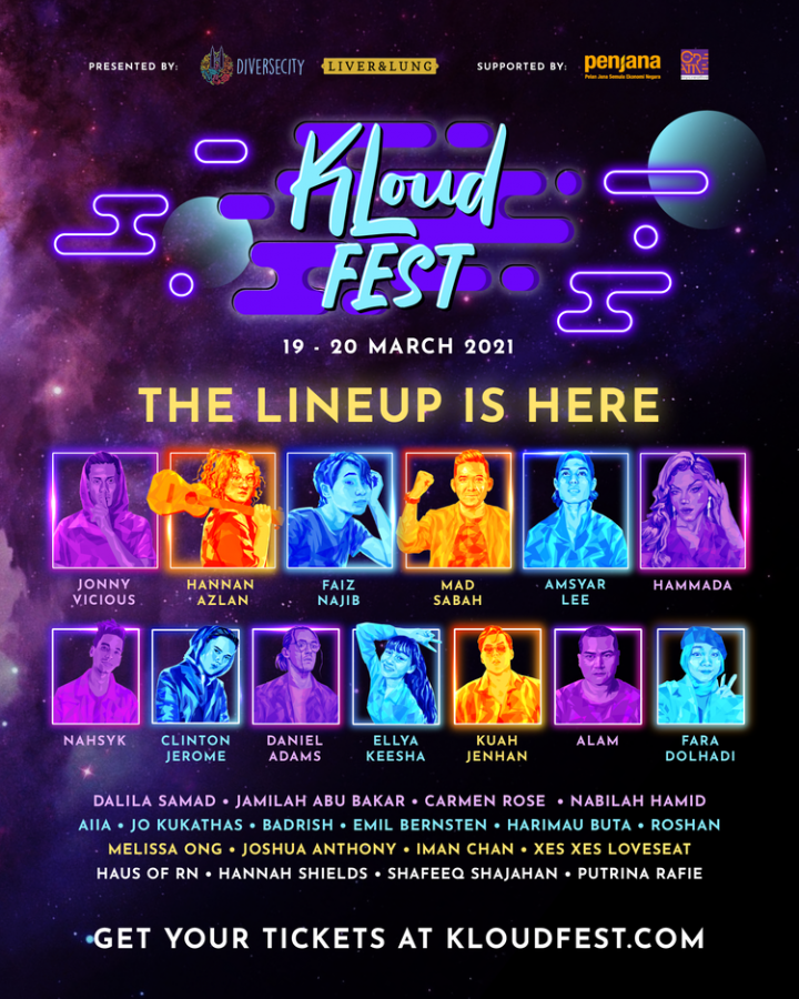 artist line up 