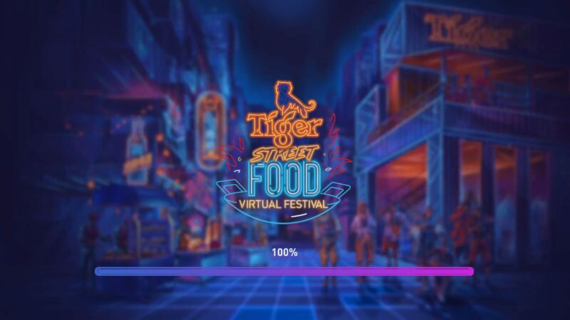 loading screen street food fest