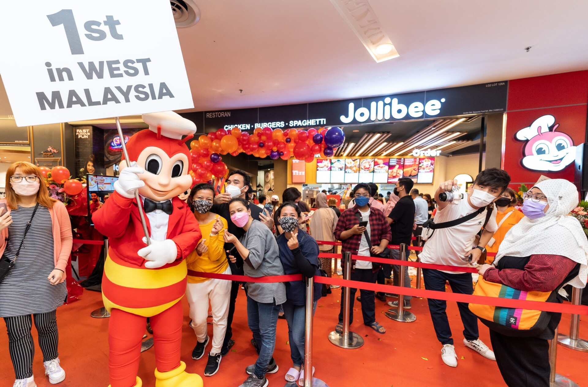 Jollibee sunway pyramid opening