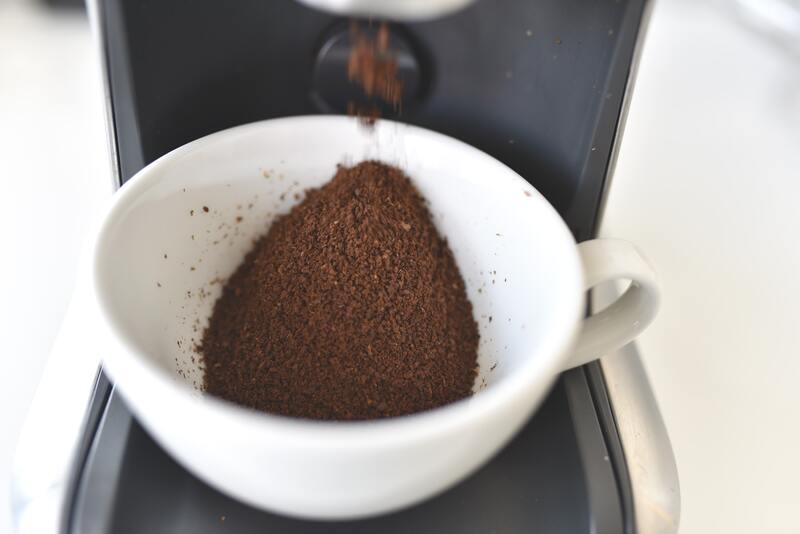 recycle coffee grounds