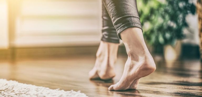 Is Walking Around Barefoot at Home Good for Your Feet?