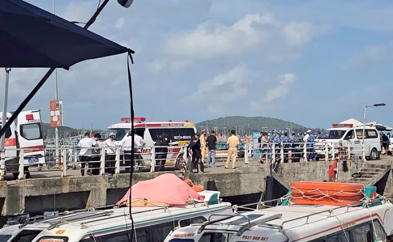 Phu Quoc Tourist Boat Tragedy Claims 15 Lives as Rescue Efforts Continue off Vietnam’s Resort Island