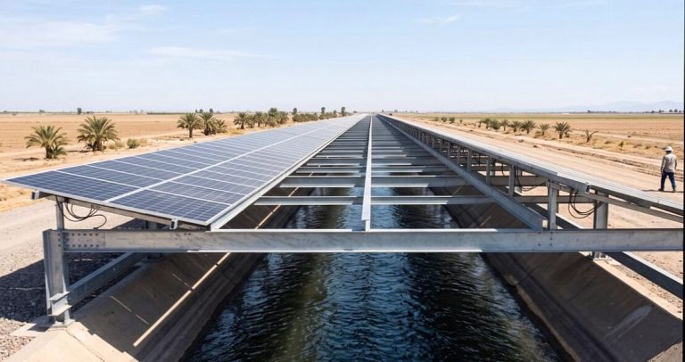 How Solar Panels Over Irrigation Canals Are Creating a Genuine Win-Win for India
