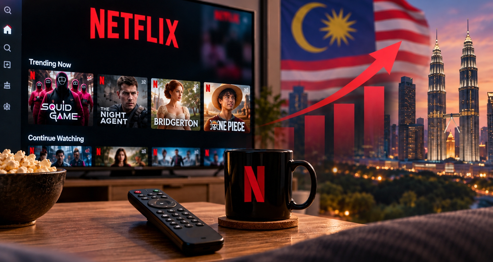 Netflix Raises Subscription Prices in Malaysia Again, Adding to Growing Streaming Costs