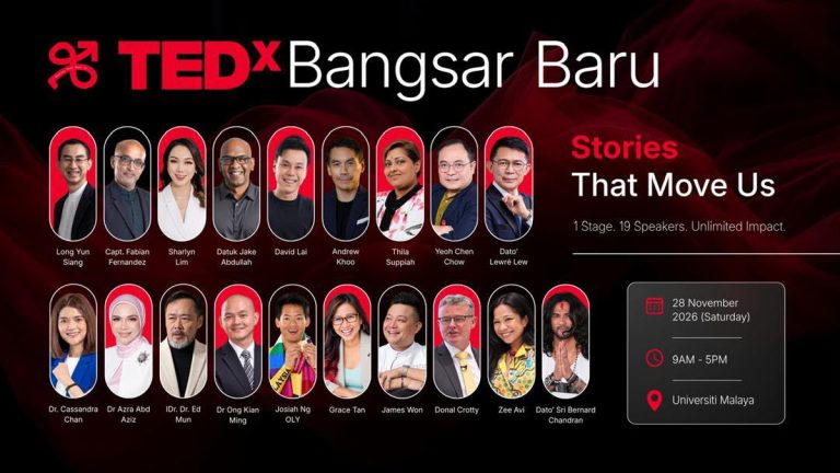 TEDX Bangsar Baru – Stories That Move Us